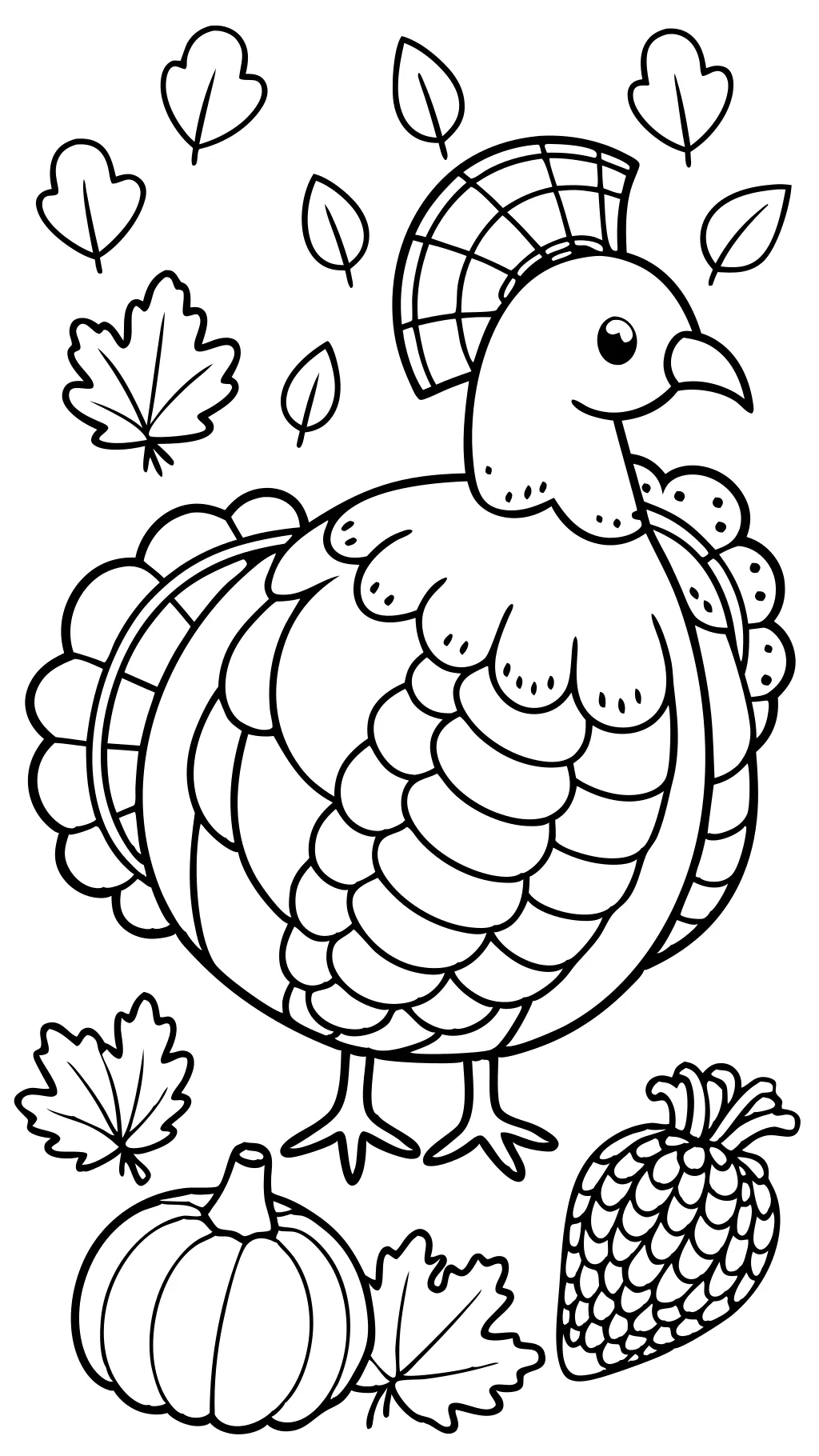 free printable coloring pages turkey